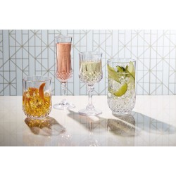 BarCraft Acrylic Cut Glass Tumbler 600ml