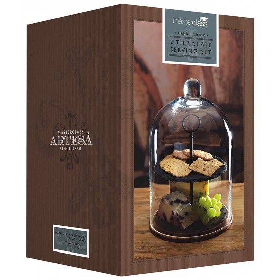 Artesà 2-Tier Serving Stand / Cake Dome, 22 x 31 cm (8.5" x 12"), ART2TDOME Shop quality Artesà 2-Tier Serving Stand / Cake Dome, 22 x 31 cm (8.5" x 12") in Kenya from vituzote.com Shop in-store or get countrywide delivery!