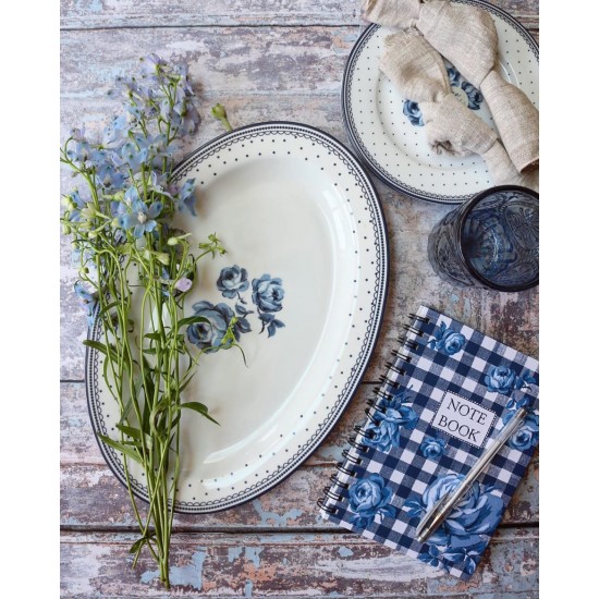 Shop quality Katie Alice Vintage Indigo Serving Platter with Floral Design, 36 x 24 cm in Kenya from vituzote.com Shop in-store or online and get countrywide delivery!