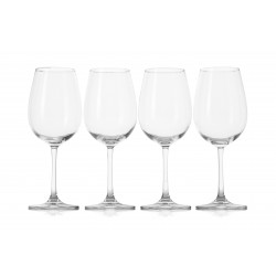 Oberglas Sensation 4 White Wine Glasses, Set of 4  Glasses ( Made in Germany), Gift Boxed