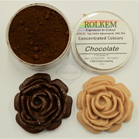 Shop quality Rolkem - Chocolate Brown - Concentrated Edible Dust Icing Colour, 10ml in Kenya from vituzote.com Shop in-store or online and get countrywide delivery!