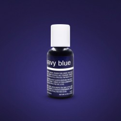 Chefmaster Liqua-Gel Navy Blue - 0.70 oz. / 20 ml