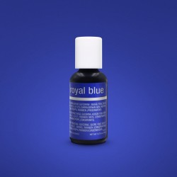 Chefmaster  Liqua-Gel Royal Blue - 0.70 oz. / 20 ml