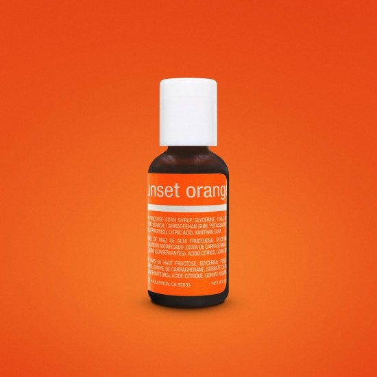 Shop quality Chefmaster  Liqua-Gel Sunset Orange - 0.70 oz. / 20 ml in Kenya from vituzote.com Shop in-store or online and get countrywide delivery!