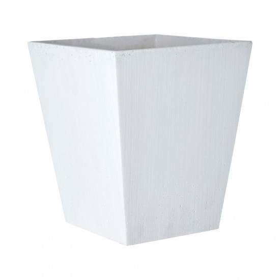 Shop quality Premier Large Square White Tapered Polyresin Vase, 27cm height in Kenya from vituzote.com Shop in-store or online and get countrywide delivery!