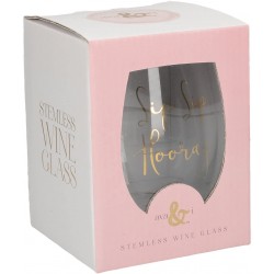 Creative Tops Ava & I Stemless Wine Glass in Gift Box, 590 ml