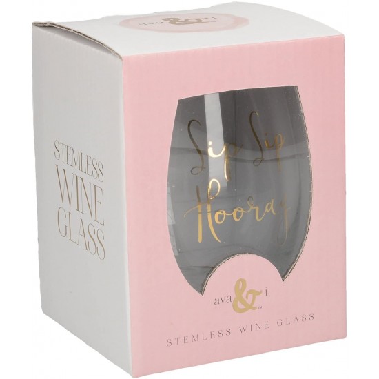 Creative Tops Ava & I Stemless Wine Glass in Gift Box, 590 ml, 5213695 Shop quality Creative Tops Ava & I Stemless Wine Glass in Gift Box, 590 ml in Kenya from vituzote.com Shop in-store or get countrywide delivery!