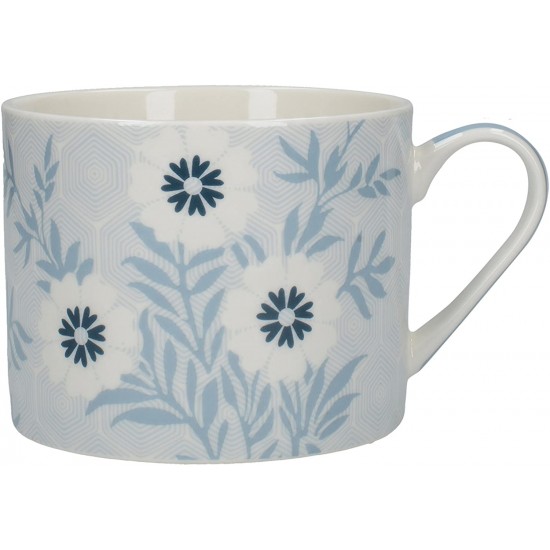 Shop quality Creative Tops Matley Squat-Shaped Fine China Mug with Printed Decorative Floral Pattern, Blue/White - Gift Boxed, 450 ml in Kenya from vituzote.com Shop in-store or online and get countrywide delivery!