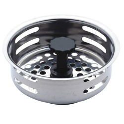 Kitchen Craft Stainless Steel Sink Strainer,  8.5cm / 3" diameter
