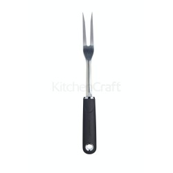 Master Class Stainless Steel Carving Fork - Black