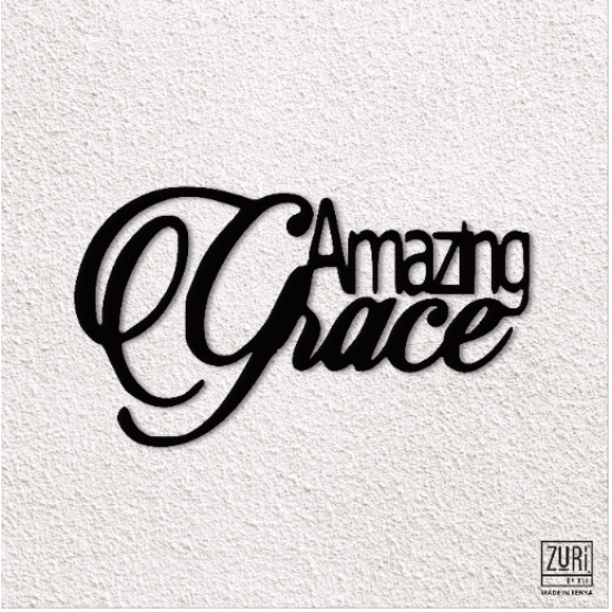 Shop quality Zuri Amazing Grace Metal Wall Art - Made in Kenya in Kenya from vituzote.com Shop in-store or online and get countrywide delivery!