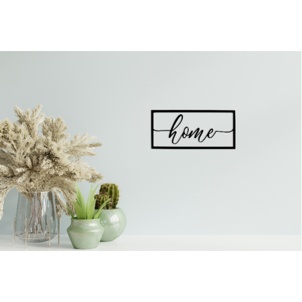 Gift for Him Zuri Home Rectangular Metal Wall Art Made