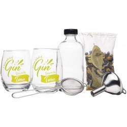 Barcraft Gin Making Kit in Gift Box, Glass