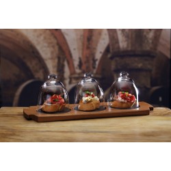 Artesà Mini Cloche Appetiser Serving Set