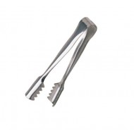 BarCraft Ice Serving Tongs in Stainless Steel, 16 cm