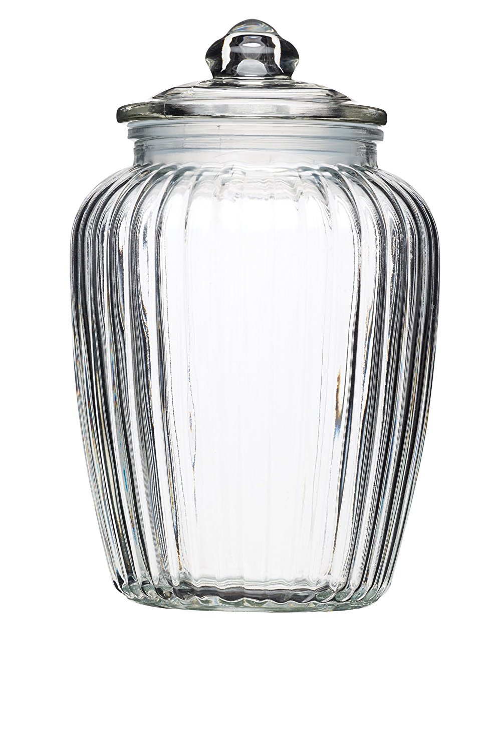 Clear NEW Kitchen Craft Home Made Large Glass Storage Jar 2.2 Litres 