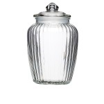 Home Made Large Glass Storage Jar, 2.2 Litres - Clear