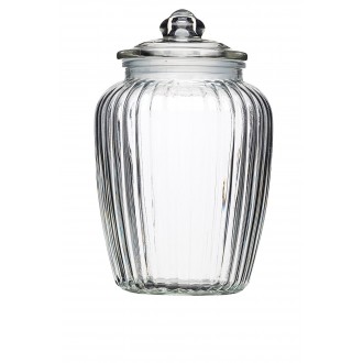 Home Made Large Glass Storage Jar, 2.2 Litres - Clear