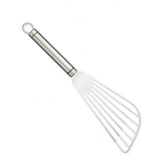 Kitchen Craft "Pro-Tool" Slotted Fish Slice/Server, Silver