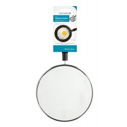 Kitchen Craft Small Frying Pan Splash Guard / Splatter Screen, 20 cm (8")