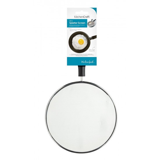Shop quality Kitchen Craft Small Frying Pan Splash Guard / Splatter Screen, 20 cm (8") in Kenya from vituzote.com Shop in-store or online and get countrywide delivery!