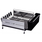 Master Class Large Deluxe Stainless Steel Dish Drainer Rack  - Tarnish/Rust Resistant