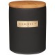 MasterClass Stoneware and Brass-Effect Coffee Canister with Airtight Bamboo Lid, 1 L (1.75 Pints) - Black, MCCOFFEECOP Shop quality MasterClass Stoneware and Brass-Effect Coffee Canister with Airtight Bamboo Lid, 1 L (1.75 Pints) - Black in Kenya from vituzote.com Shop in-store or online and get countrywide delivery!