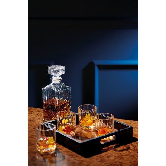 Shop quality BarCraft Cut-Glass Whisky Decanter and Tumbler Gift Set  (5 Pieces) in Kenya from vituzote.com Shop in-store or online and get countrywide delivery!