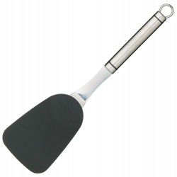 Kitchen Craft Professional Solid Cooking Turner/Spatula with Stainless Steel Handle, 32 cm (12.5")