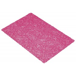 Kitchen Craft Textured Vinyl Placemat, 45 x 30 cm (17.5" x 12") - Pink