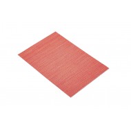 Kitchen Craft Woven Vinyl Placemat, 30 x 45 cm (12" x 17.5") - Red Mix