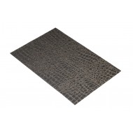 Kitchen Craft Woven Vinyl Placemat, 45 x 30 cm (17.5" x 12”) – Snakeskin Effect