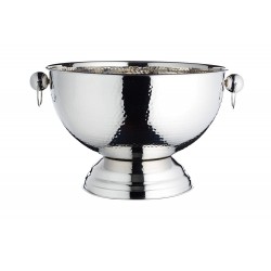 BarCraft Footed Metal Champagne Cooler / Punch Bowl