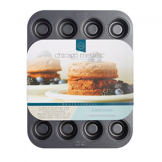 Shop quality Chicago Metallic Hollow Fillable American Style 20-Hole Mini Cupcake Teacake Tin, 27 x 35 cm in Kenya from vituzote.com Shop in-store or online and get countrywide delivery!