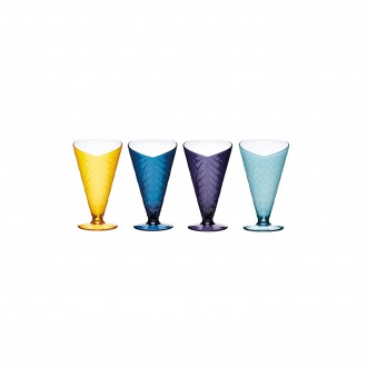 Kitchen Craft  Acrylic Ice Cream Dish, ( One ) Assorted Colours Available