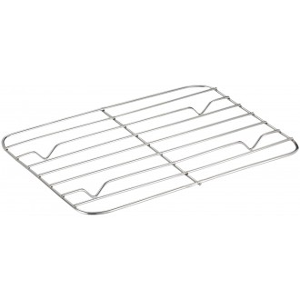 Kitchen Craft Small Stainless Steel Roasting Tin with Rack, 10.5" x 8" inches