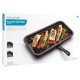 Shop quality Kitchen Craft Universal Enamel Grill Pan with Detachable Handle, 40 x 23 cm (15.5" x 9") - Black in Kenya from vituzote.com Shop in-store or online and get countrywide delivery!