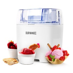 Duronic Ice Cream Machine, Sorbet and Frozen Yoghurt Maker