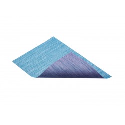 Kitchen Craft Double-Sided Woven Vinyl Placemat, 30 x 45 cm - Blue / Purple