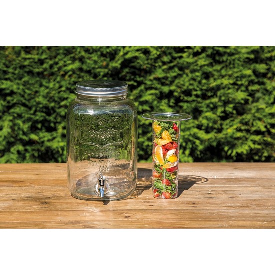 Shop quality Kitchen Craft Glass Drinks Dispenser Jar with Water Infuser, 7.5 Litres - Transparent in Kenya from vituzote.com Shop in-store or online and get countrywide delivery!