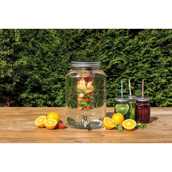 Shop quality Kitchen Craft Glass Drinks Dispenser Jar with Water Infuser, 7.5 Litres - Transparent in Kenya from vituzote.com Shop in-store or online and get countrywide delivery!