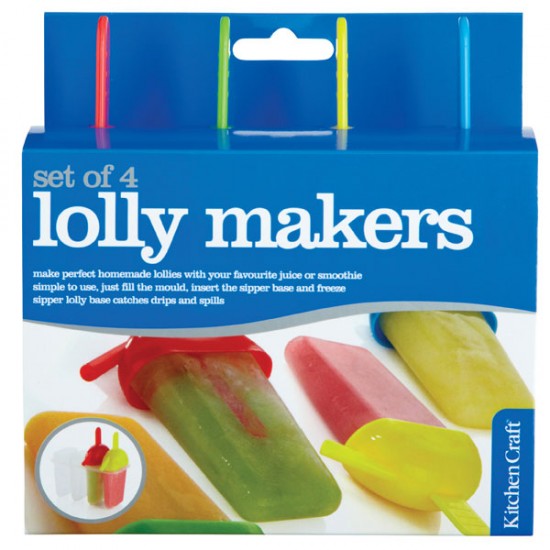 Kitchen Craft Set of 4 Ice Lolly Makers, KCLOLLY Shop quality Kitchen Craft Set of 4 Ice Lolly Makers in Kenya from vituzote.com Shop in-store or online and get countrywide delivery!