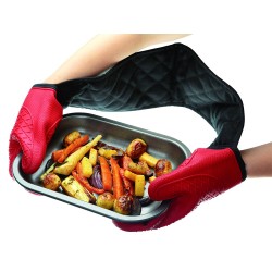 Master Class Seamless Silicone Double Oven Glove - Heat Resistant to 250°C