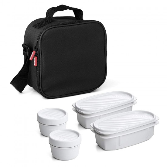 Tatay Black Urban Food Kit - 5 - Piece Set + Insulated Thermo Bag - Microwave & Fridge Safe & 4 BPA Free Containers, 1167500 Shop quality Tatay Black Urban Food Kit - 5 - Piece Set + Insulated Thermo Bag - Microwave & Fridge Safe & 4 BPA Free Containers in Kenya from vituzote.com Shop in-store or get countrywide delivery!