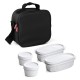 Tatay Black Urban Food Kit - 5 - Piece Set + Insulated Thermo Bag - Microwave & Fridge Safe & 4 BPA Free Containers, 1167500 Shop quality Tatay Black Urban Food Kit - 5 - Piece Set + Insulated Thermo Bag - Microwave & Fridge Safe & 4 BPA Free Containers in Kenya from vituzote.com Shop in-store or get countrywide delivery!