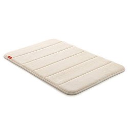 Tatay Microfibre Soft Anti-Slip Mat Bathroom Mat Surface, Cream  (40 x 2 x 60 cm)