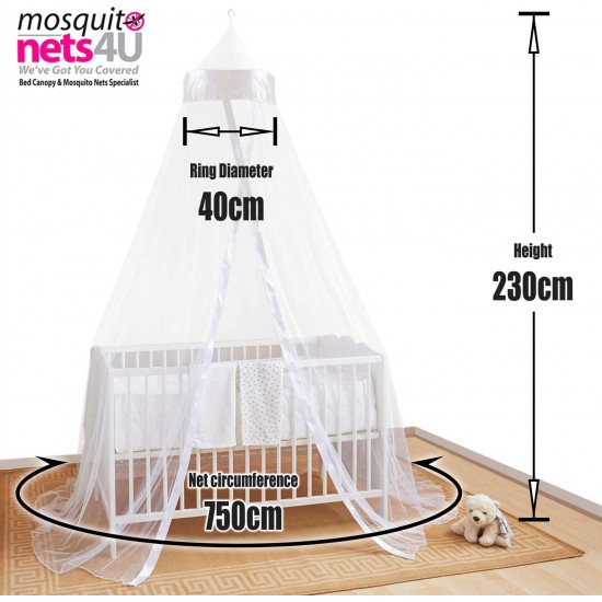 4U Mosquito Net Bed Canopy Insect Protection for Babies and Toddlers, White, X00093OL6F Shop quality 4U Mosquito Net Bed Canopy Insect Protection for Babies and Toddlers, White in Kenya from vituzote.com Shop in-store or online and get countrywide delivery!