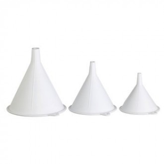 Kitchen Craft Funnels, Food Safe, Set of 3 pieces