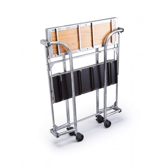 Shop quality BarCraft Folding Vintage-Style Home Bar Drinks Trolley, 71 x 46 x 94 cm (28" x 18" x 36.5") in Kenya from vituzote.com Shop in-store or online and get countrywide delivery!