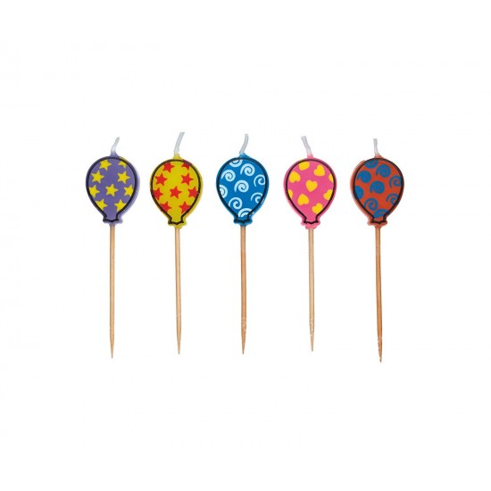 Shop quality Sweetly Does It Balloon Candles - 5 Piece Assorted Colours in Kenya from vituzote.com Shop in-store or online and get countrywide delivery!